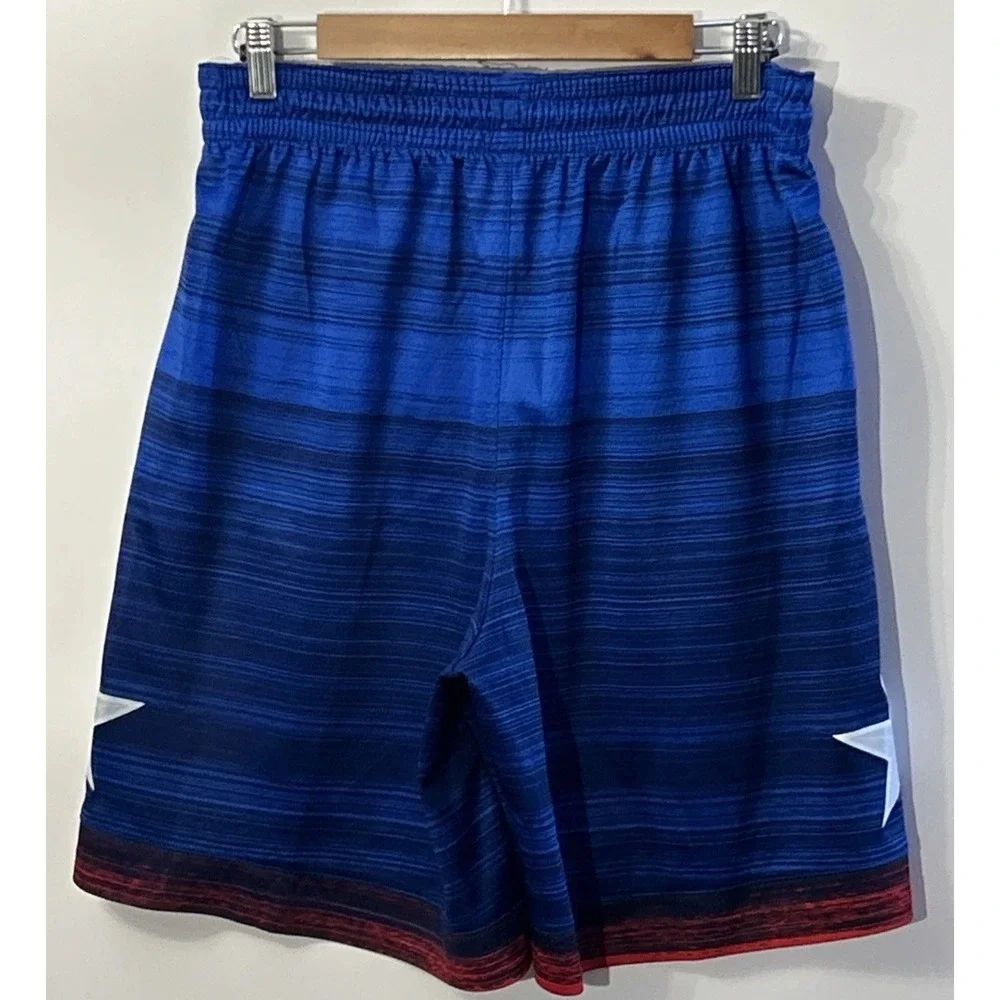 Men's NIKE Team USA Limited Basketball‎ Shorts CQ0176-451 Blue Large